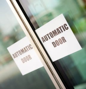 Installation of automatic doors