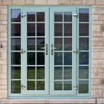 Chartwell green french doors