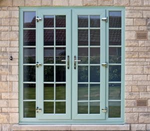 Chartwell green french doors