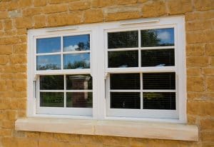 Vertical sash windows